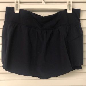 Dark Navy Lululemon Running Skort